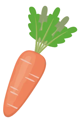 にんじんのイラスト
