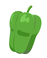 ピーマンのイラスト