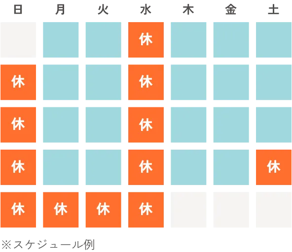 カレンダーのイメージ